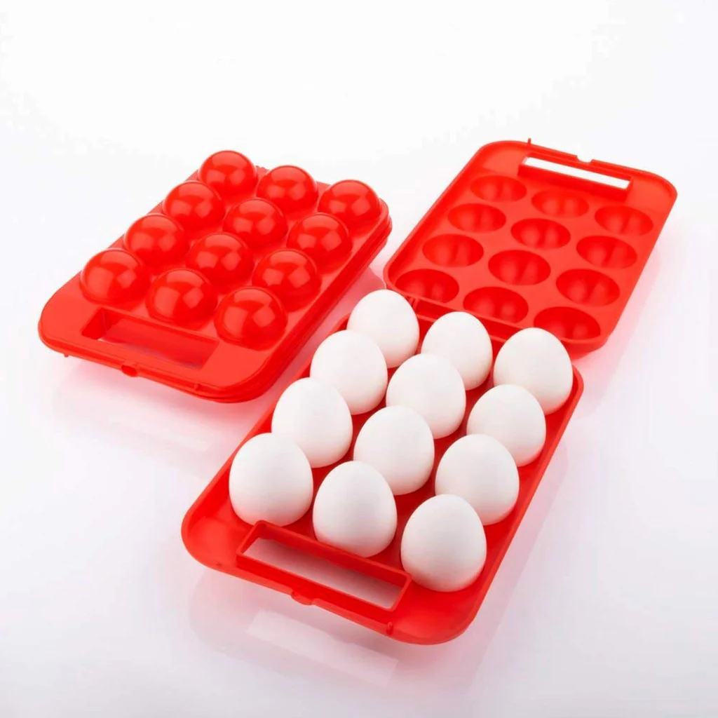 Plastic Egg Carry Tray Holder Carrier St...