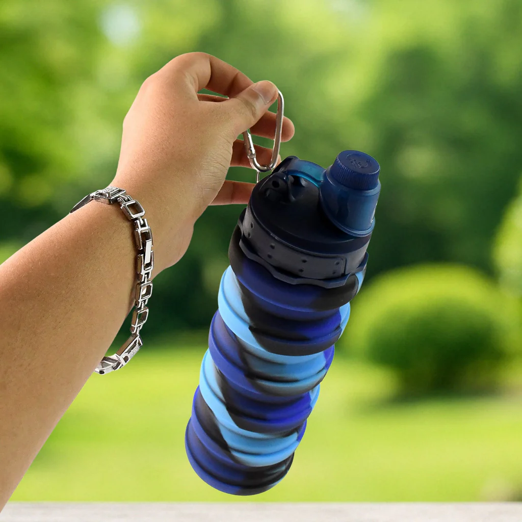Silicone Foldable Water Bottle