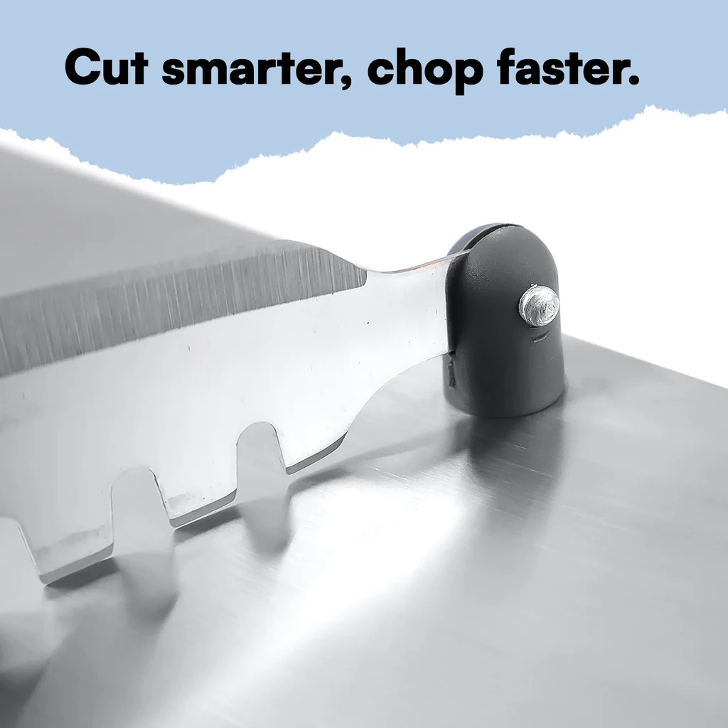 Supermom Stainless Steel Multifunctional Cut & Chop Vegetable Slicer Tool