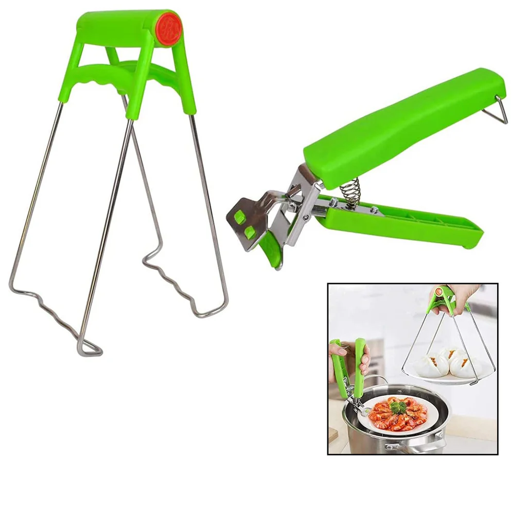 Kitchen Hot Plate Gripper, Stainless Ste...