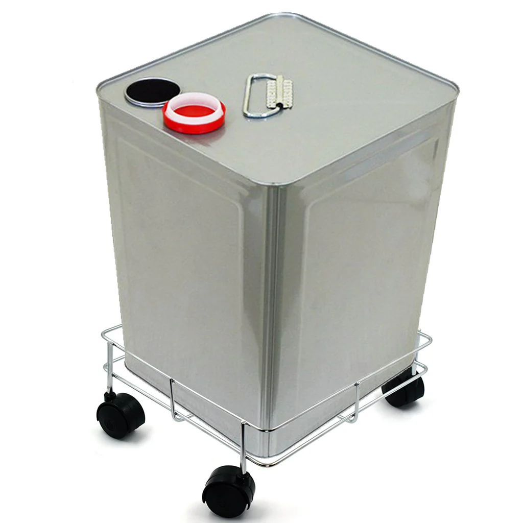 Ss Square Oil Stand For Carrying Oil Bottles And Jars Easily Without Any Problem.