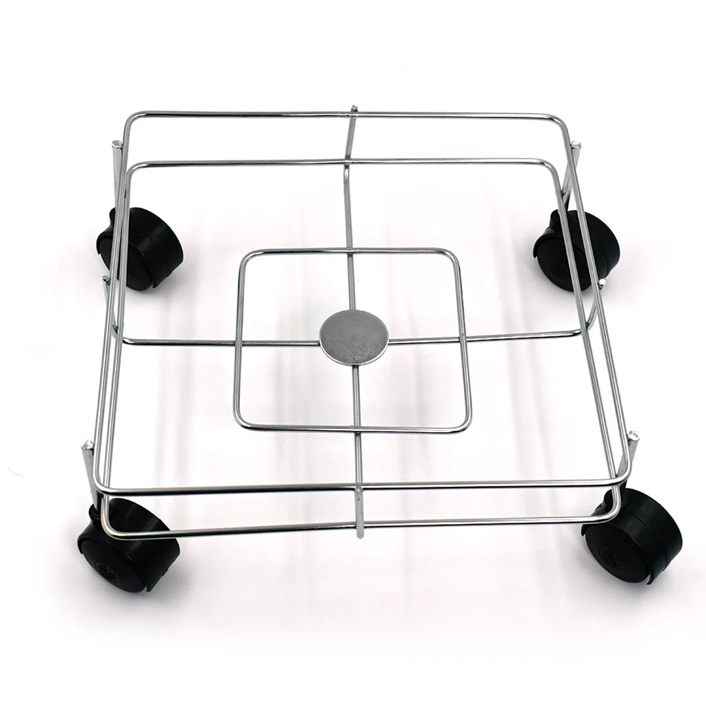 Ss Square Oil Stand For Carrying Oil Bottles And Jars Easily Without Any Problem.