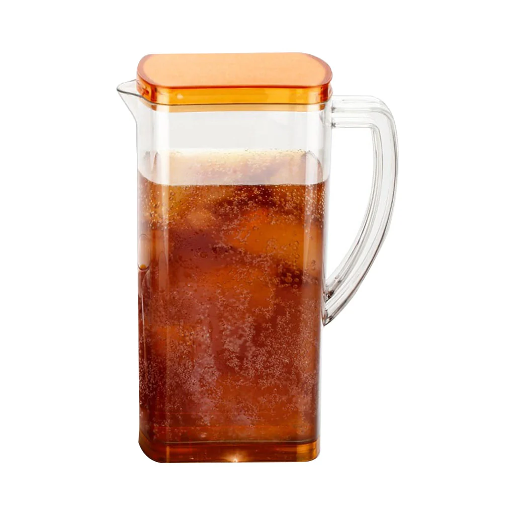 Square Jug For Carrying Water And Types Of Juices And Beverages And All