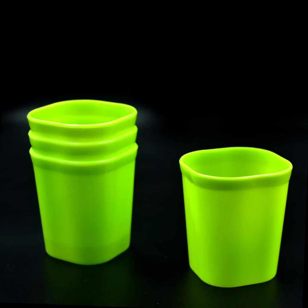 Plastic Drinking Glass Set For Drinking Milk Water Juice