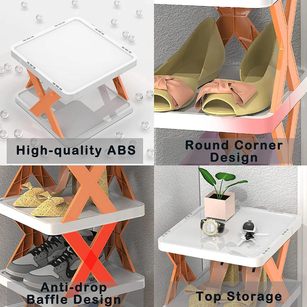 5-Layer Shoe Rack for Small Spaces & Easy Storage