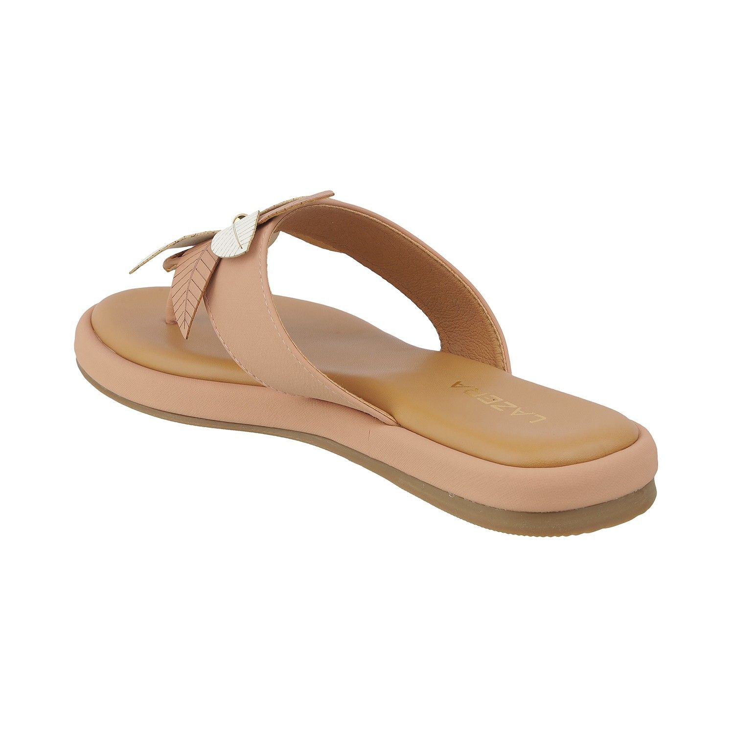 Women’s Floral Thong Flats | Slip-On Mules with Large Flower | Summer Casual