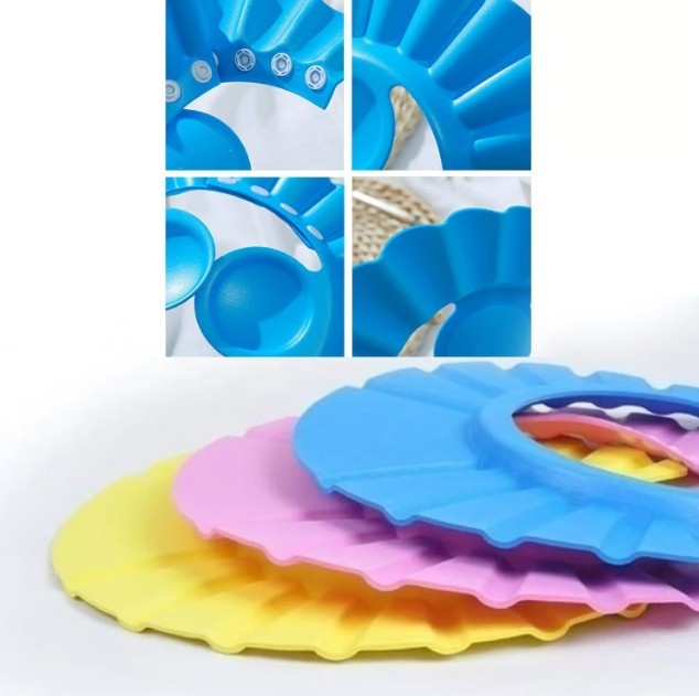 Baby Shower Cap – Waterproof Hair Washing Hat for Kids