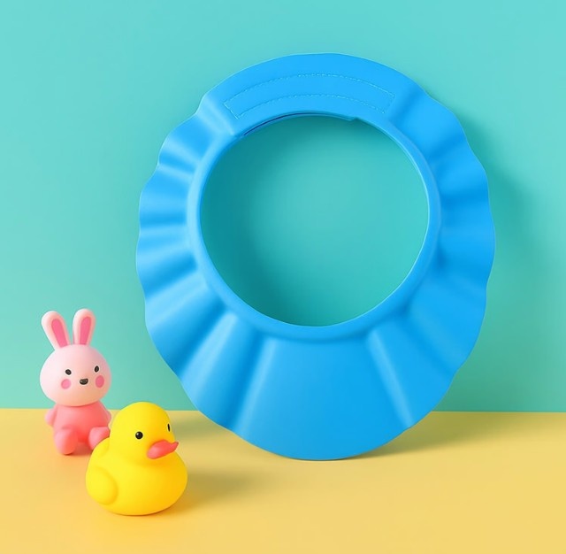 Adjustable Baby Shower Cap – Soft Bathing Hat for Infants