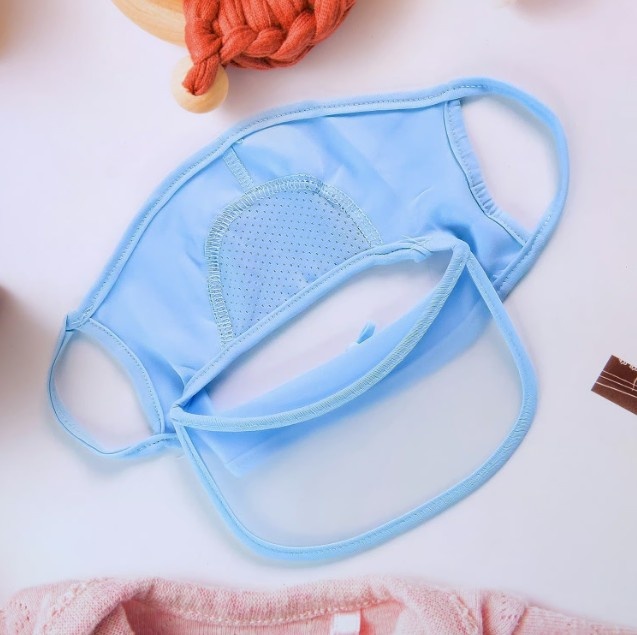 Women's Full Face UV Protection Cap with Built-in Mask and Wide Brim Visor – Breathable