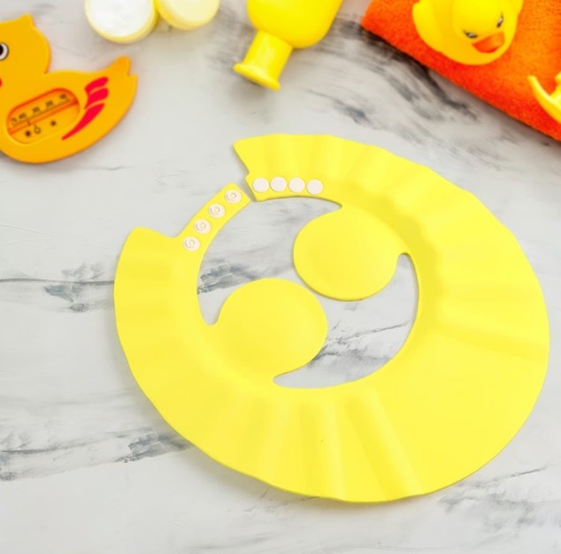 WinnXi Adjustable Baby Bath Shower Cap – Waterproof Hair Protection